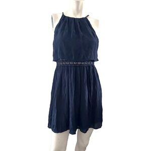 A Byer Womens Mini Dress 7 Blouson Whimsy Cottagecore Coquette Flirty Party Fun‎